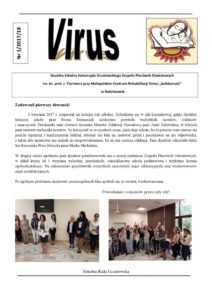 Gazetka szkolna VIRUS nr 1-2017-2018