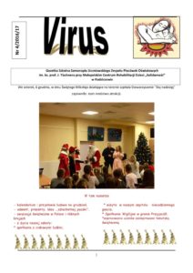 Gazetka szkolna VIRUS nr 4-2016-2017