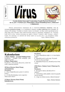 Gazetka szkolna VIRUS nr 7-2016-2017