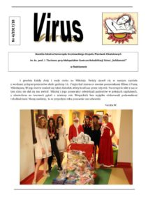 Gazetka szkolna VIRUS nr 4-2017-2018