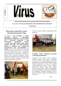 Gazetka szkolna VIRUS nr 9-2018-2019