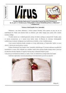 Gazetka szkolna VIRUS nr 9-10-2019-2020