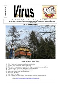 Gazetka szkolna VIRUS nr 6-2023-2024