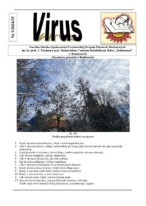 Gazetka szkolna VIRUS nr 5-2024-2025