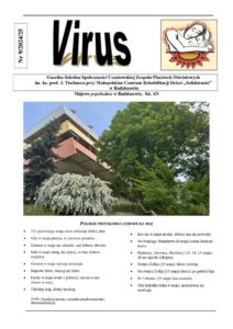 Gazetka szkolna VIRUS nr 9-2024-2025