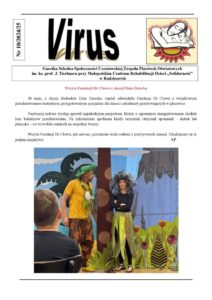 Gazetka szkolna VIRUS nr 10-2024-2025