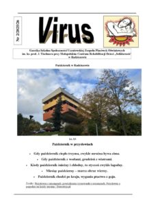 Gazetka szkolna VIRUS nr 2-2025-2026