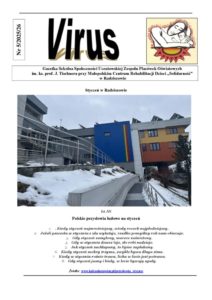 Gazetka szkolna VIRUS nr 5-2025-2026